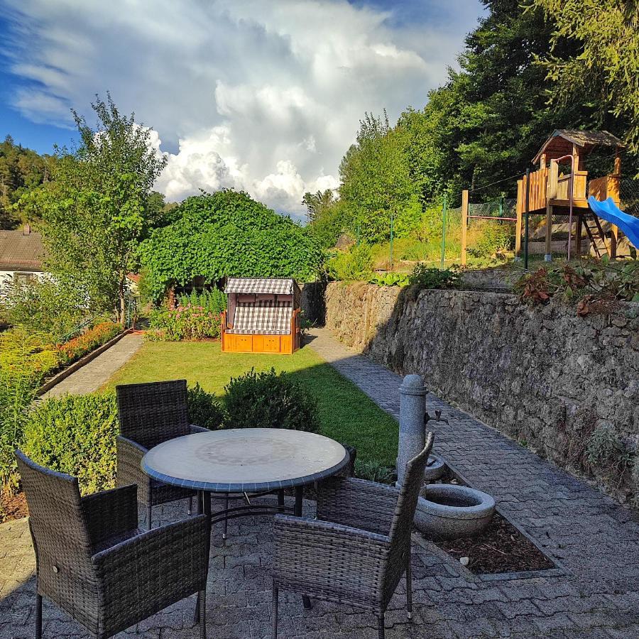Ferienhaus Am Bach Mit Grossem Garten Deuerling Extérieur photo