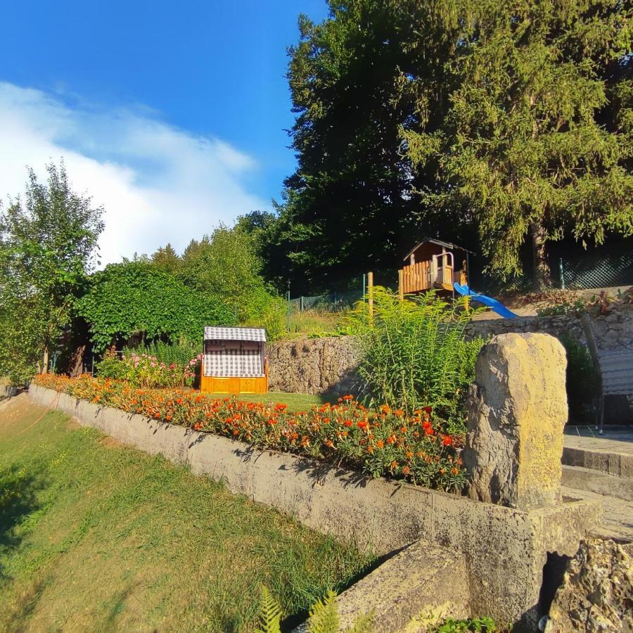 Ferienhaus Am Bach Mit Grossem Garten Deuerling Extérieur photo